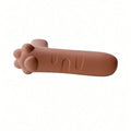 Handlush Terracotta Textured Silicone Handle Sleeve, Heat-Resistant Grip Cover for Pot & Pan Handles