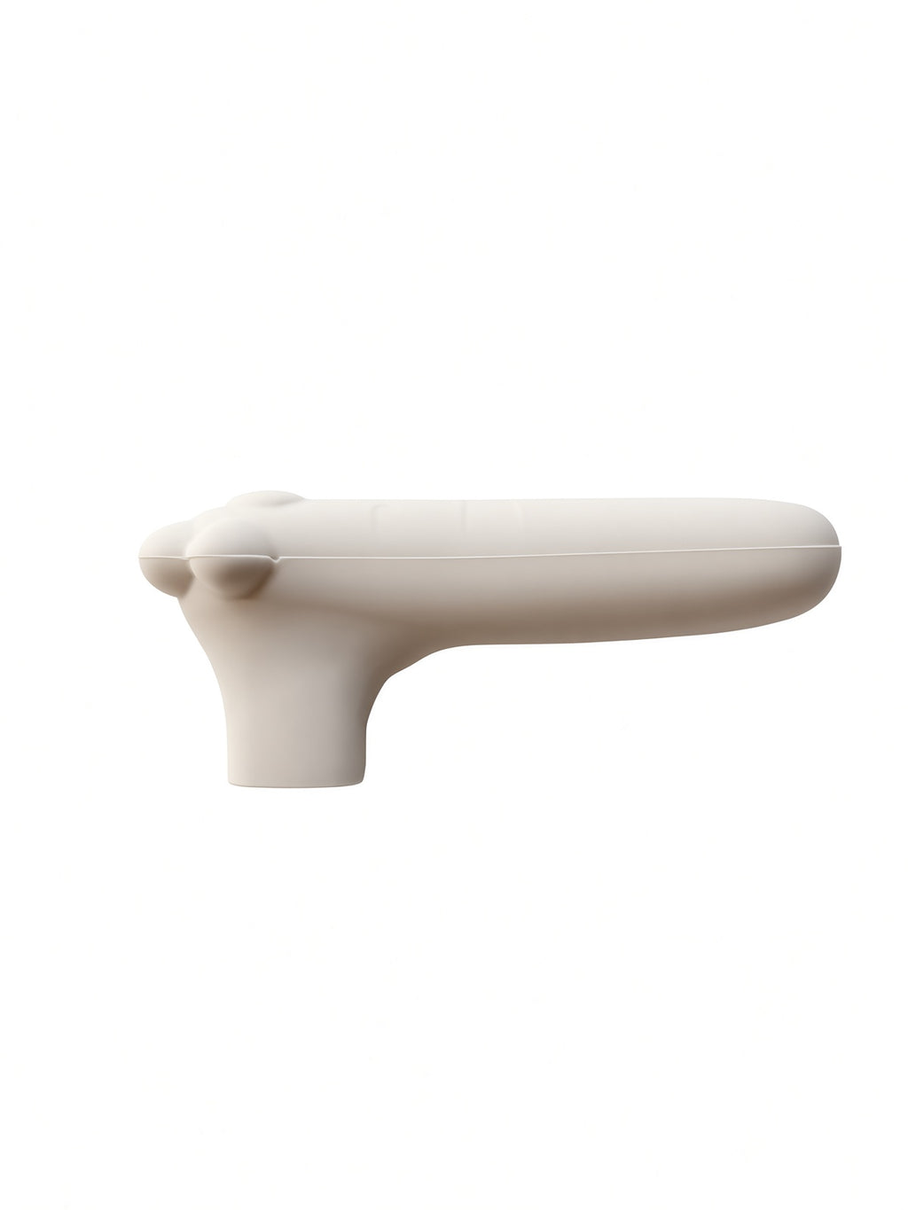 Handlush Cream Textured Silicone Handle Sleeve, Heat-Resistant Grip Cover for Pot & Pan Handles
