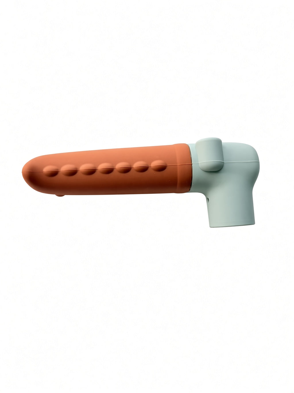 Handlush Orange & Grey Crocodile Silicone Door Handle Cover, Decorative Sleeve for Door Levers