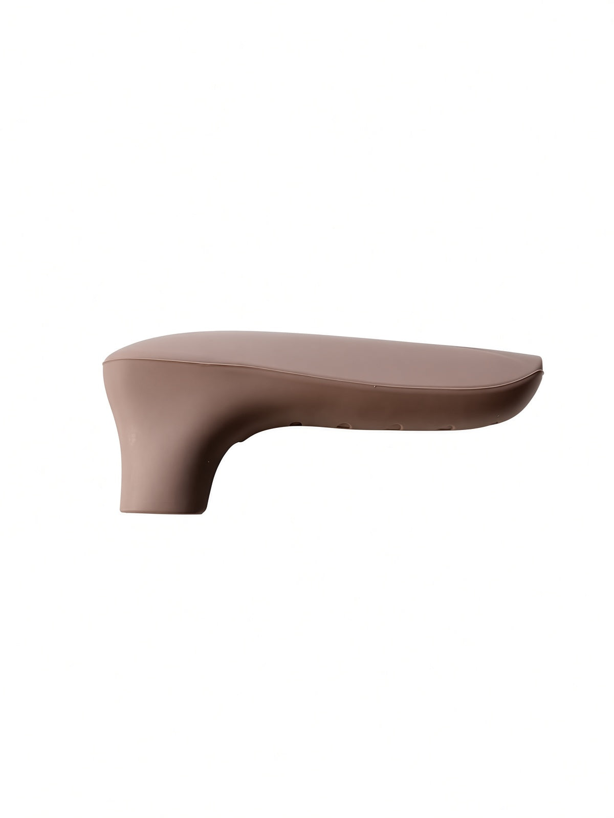 Handlush Brown Dot-Textured Silicone Handle Sleeve, Heat-Resistant Cover for Pot & Pan Handles