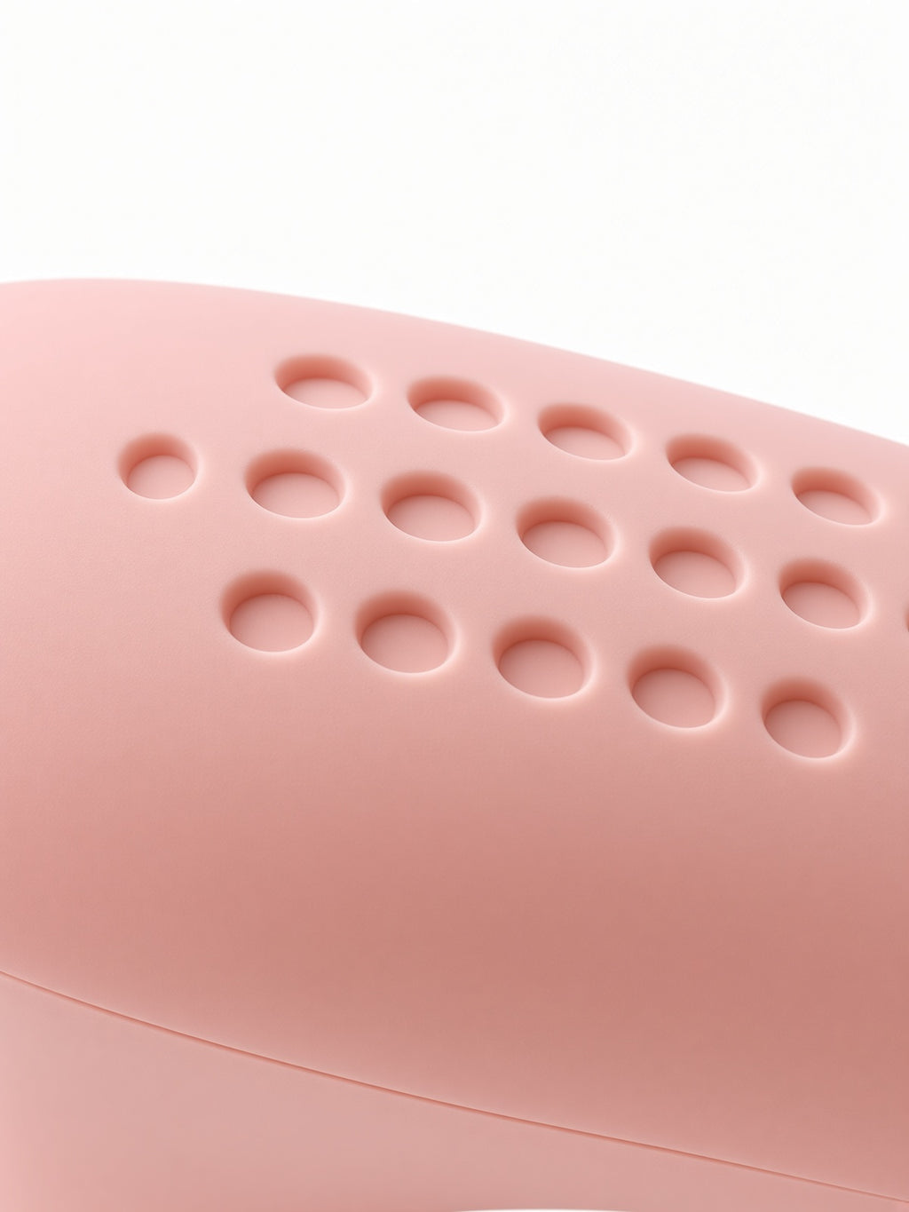 Handlush Pink Dot-Textured Silicone Handle Sleeve, Heat-Resistant Cover for Pot & Pan Handles