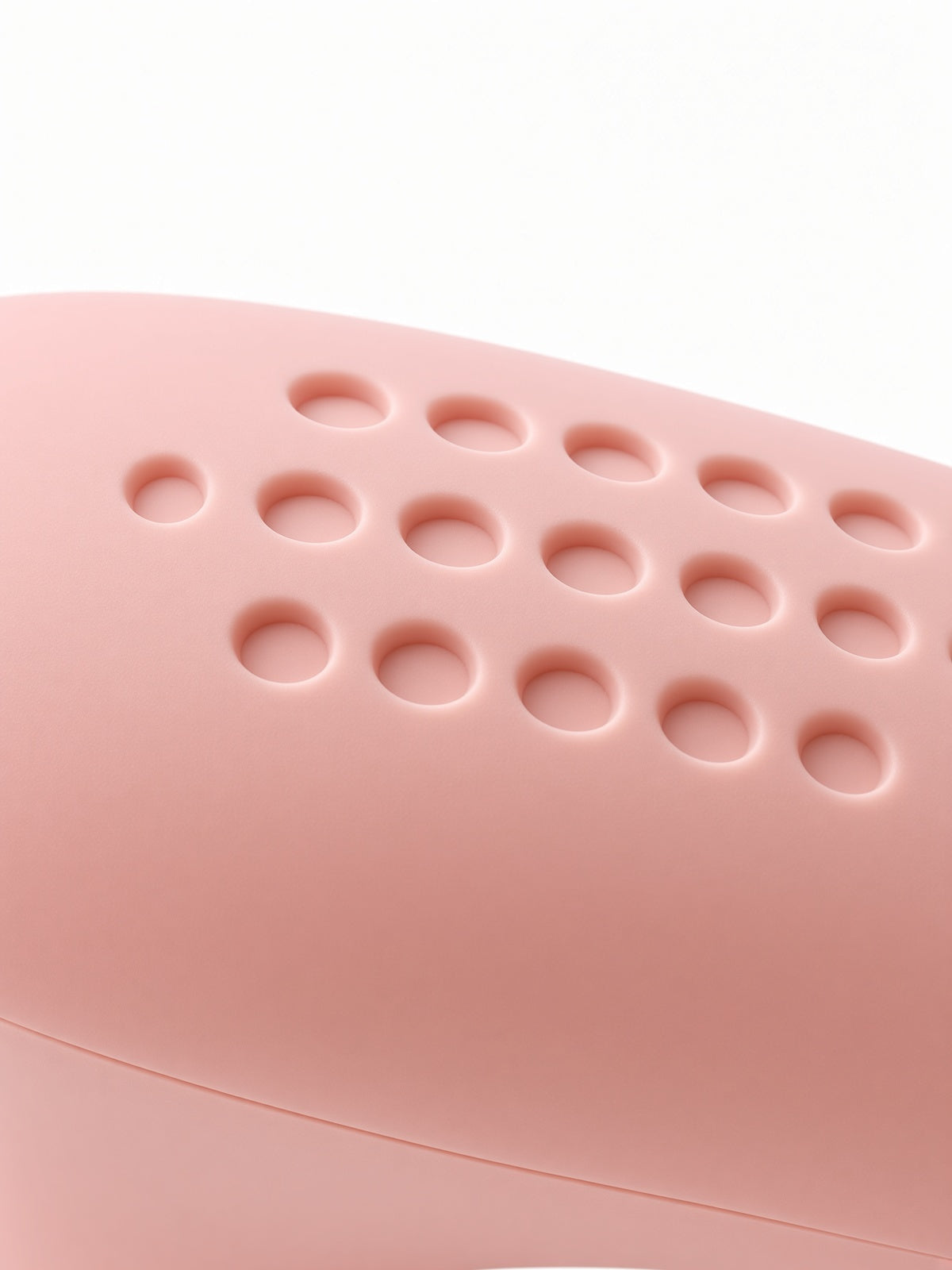 Handlush Pink Dot-Textured Silicone Handle Sleeve, Heat-Resistant Cover for Pot & Pan Handles